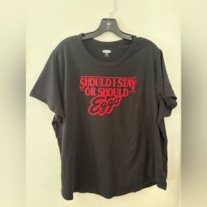 Old Navy Stranger Things Parody T-Shirt